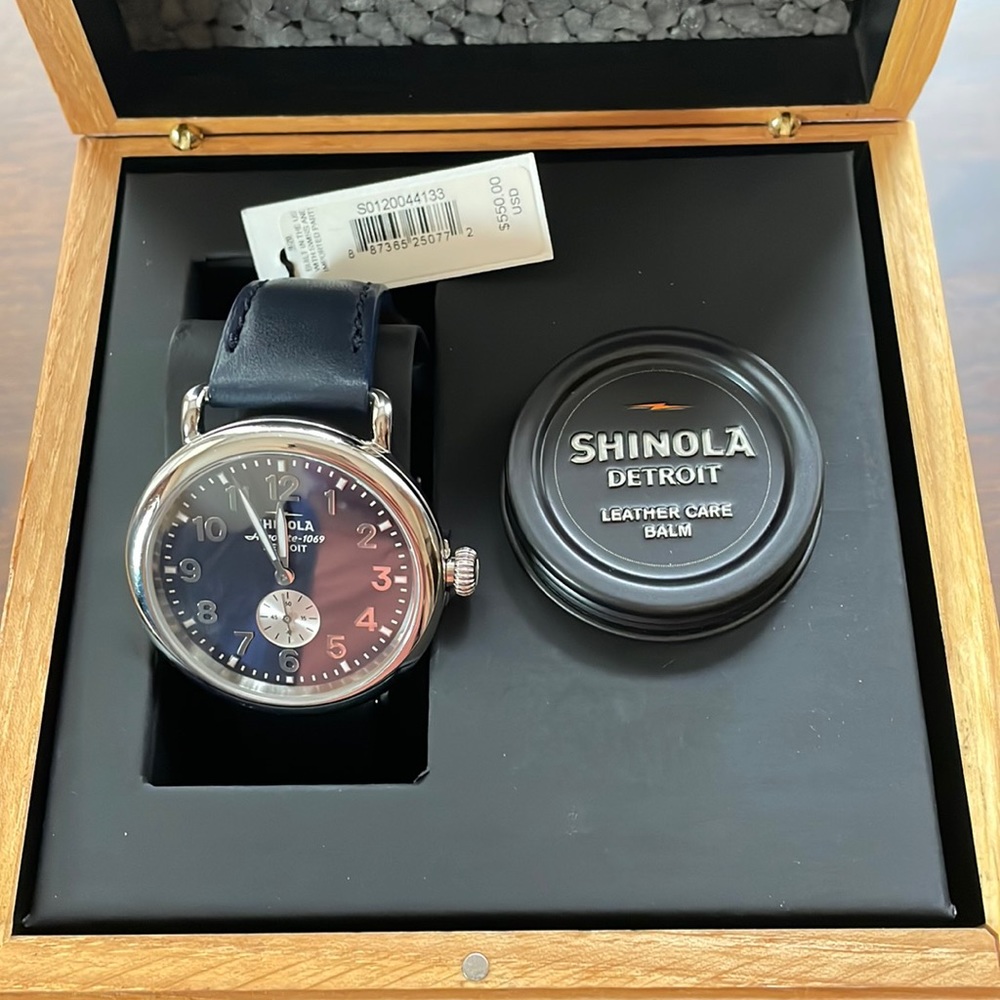 Shinola Runwell watch 41mm